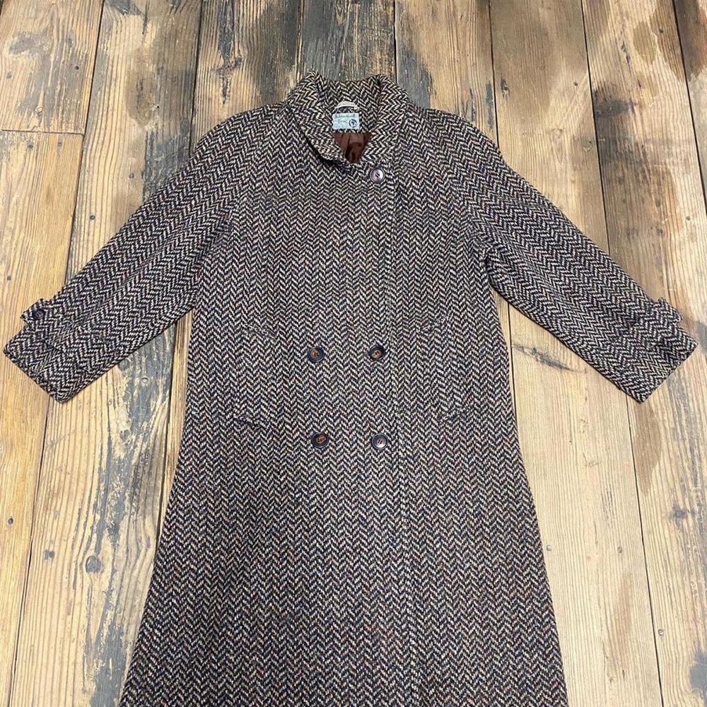 Beautiful Vintage Made in Poland Wool Peacoat